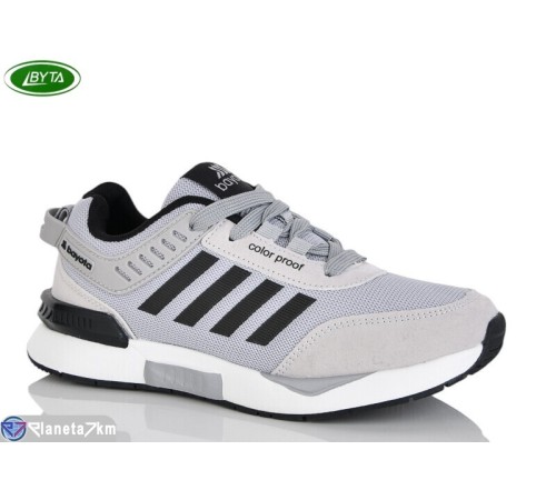 Кросівки на весну/осінь (8 пар р.36-41) сірий  "Bayota"