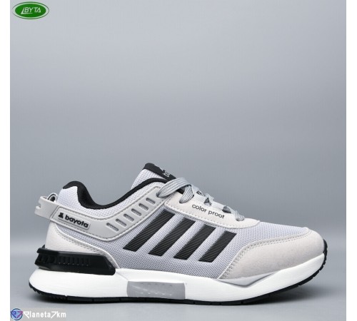 Кросівки на весну/осінь (8 пар р.36-41) сірий  "Bayota"