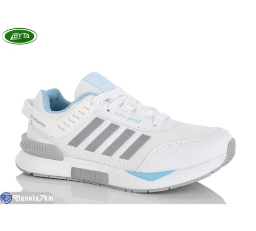 Кросівки жіночі на весну/осінь (8 пар р.36-41) білий  "Bayota"