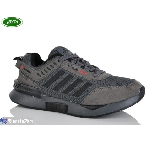 Кросівки на весну/осінь (8 пар р.36-41) сірий  "Bayota"