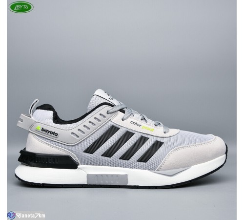 Кросівки чоловічі на весну/осінь (8 пар р.40-45) сірий  "Bayota"