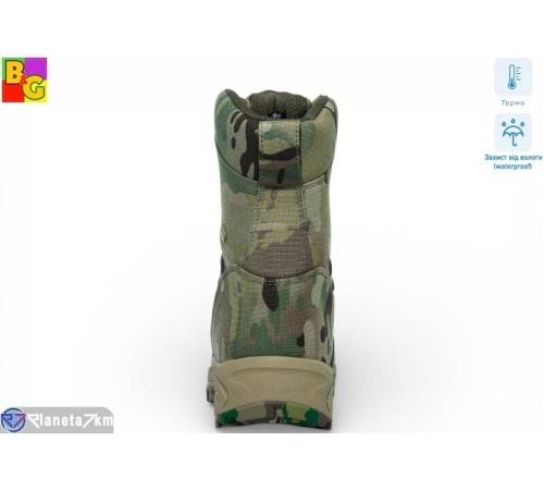 Берці чоловічі на зиму (8 пар р.41-45) хакі  "BG"