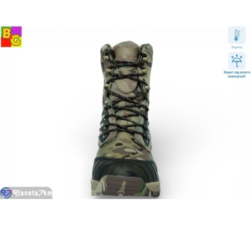 Берці чоловічі на зиму (8 пар р.41-45) хакі  "BG"