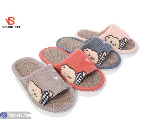 Тапки дитячі на весну/осінь (12 пар р.30-35) мікс  "SCARRHETT"