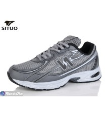 Кросівки жіночі на весну/осінь (8 пар р.36-41) сірий  "Situo"