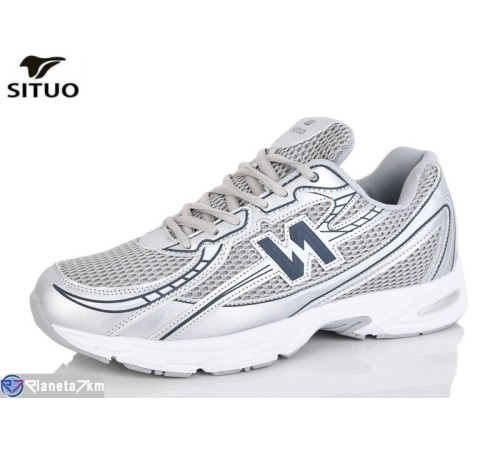 Кросівки чоловічі на весну/осінь (8 пар р.41-46) сірий  "Situo"