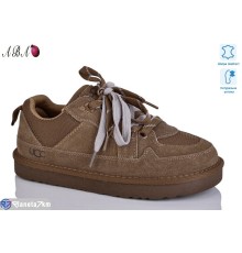 Кросівки жіночі на весну/осінь (8 пар р.36-41) коричневий  "Aba"