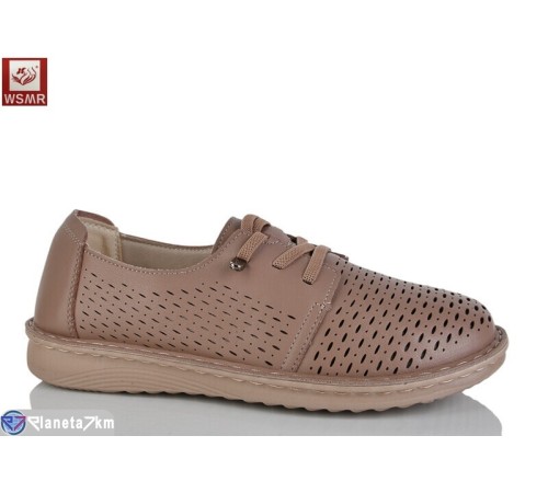 Туфлі жіночі на літо (8 пар р.36-41) коричневий  "WSMR"
