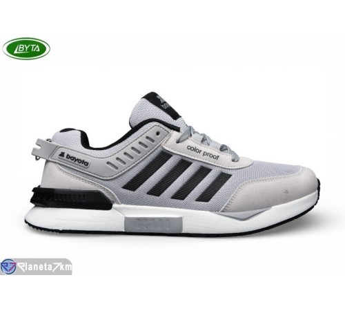 Кросівки чоловічі на весну/осінь (8 пар р.40-45) сірий  "Bayota"