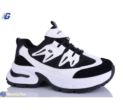 Кросівки жіночі на весну/осінь (8 пар р.36-41) чорний  "Navigator"