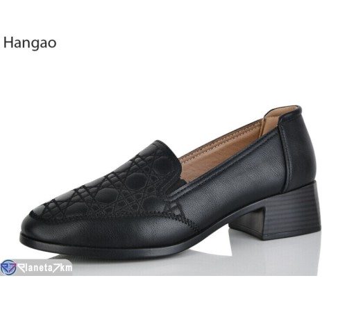 Туфлі жіночі на весну/осінь (8 пар р.37-42) чорний  "LEFRAT"