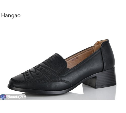 Туфлі жіночі на весну/осінь (8 пар р.37-42) чорний  "LEFRAT"