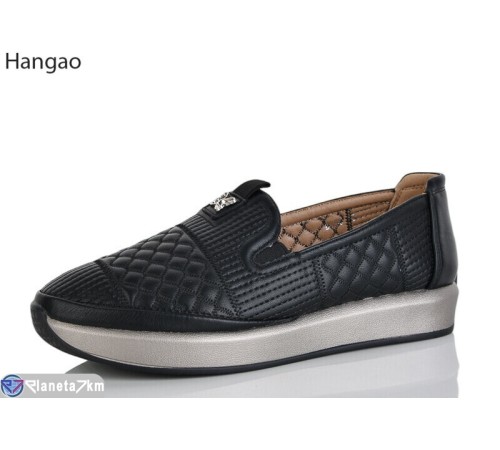 Туфлі жіночі на весну/осінь (8 пар р.37-41) чорний  "LEFRAT"