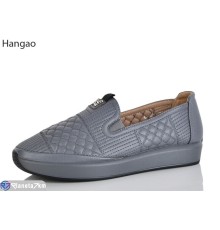 Туфлі жіночі на весну/осінь (8 пар р.37-41) сірий  "LEFRAT"