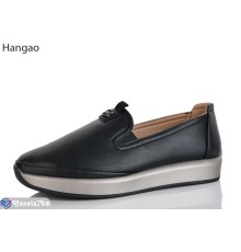 Туфлі жіночі на весну/осінь (8 пар р.37-41) чорний  "LEFRAT"