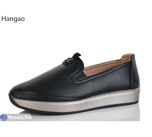 Туфлі жіночі на весну/осінь (8 пар р.37-41) чорний  "LEFRAT"