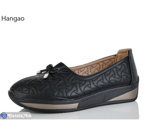 Туфлі жіночі на весну/осінь (8 пар р.37-41) чорний  "LEFRAT"