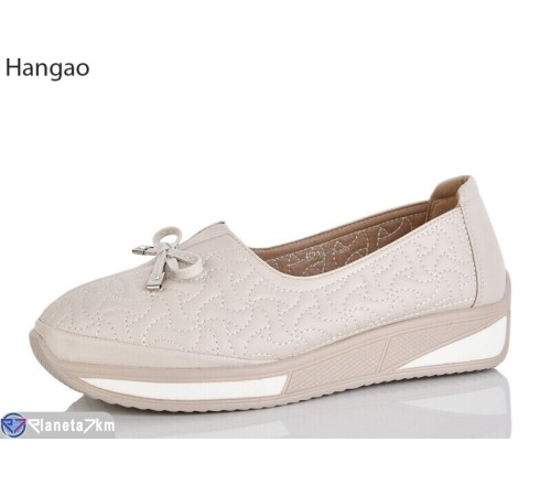 Туфлі жіночі на весну/осінь (8 пар р.37-41) бежевий  "LEFRAT"