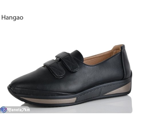 Туфлі жіночі на весну/осінь (8 пар р.37-41) чорний  "LEFRAT"