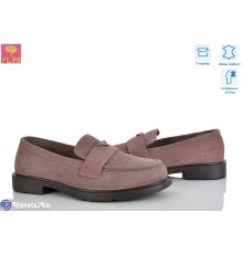 Туфлі жіночі на весну/осінь (6 пар р.36-40) коричневий  "PLPS"