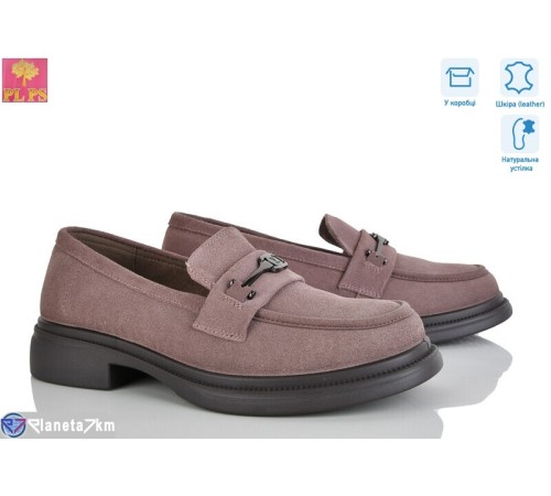 Туфлі жіночі на весну/осінь (6 пар р.36-40) коричневий  "PLPS"