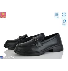 Туфлі жіночі на весну/осінь (6 пар р.36-40) чорний  "PLPS"