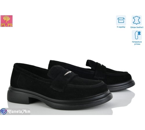 Туфлі жіночі на весну/осінь (6 пар р.36-40) чорний  "PLPS"