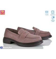 Туфлі жіночі на весну/осінь (6 пар р.36-40) коричневий  "PLPS"