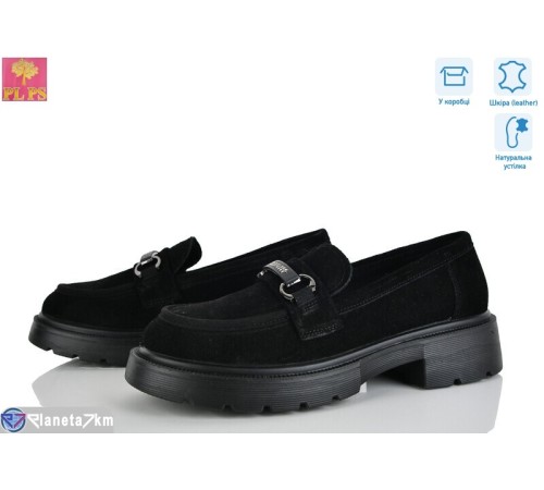 Туфлі жіночі на весну/осінь (6 пар р.36-40) чорний  "PLPS"