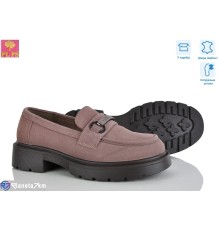 Туфлі жіночі на весну/осінь (6 пар р.36-40) коричневий  "PLPS"