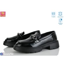 Туфлі жіночі на весну/осінь (6 пар р.36-40) чорний  "PLPS"