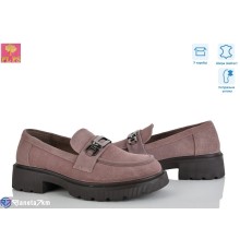 Туфлі жіночі на весну/осінь (6 пар р.36-40) коричневий  "PLPS"