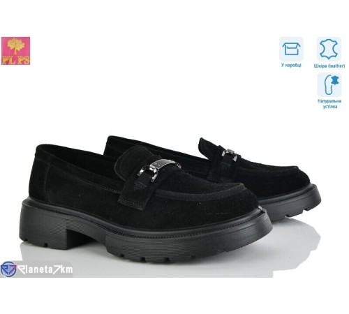 Туфлі жіночі на весну/осінь (6 пар р.36-40) чорний  "PLPS"