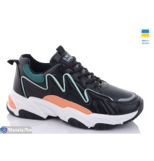 Кросівки жіночі на весну/осінь (8 пар р.36-41) чорний  "LAIFA"