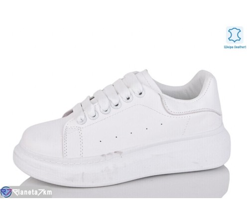 Кросівки жіночі на весну/осінь (8 пар р.36-41) білий  "LAIFA"