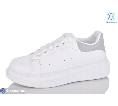 Кросівки жіночі на весну/осінь (8 пар р.36-41) білий  "LAIFA"