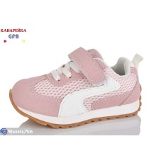 Дитячі кросівки на весну/осінь (8 пар р.21-26) рожевий  "GFB-Канарейка"