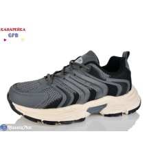 Кросівки на весну/осінь (8 пар р.36-41) сірий  "GFB-Канарейка"