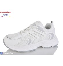 Кросівки на весну/осінь (8 пар р.36-41) білий  "GFB-Канарейка"