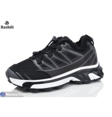 Кросівки жіночі на зиму (8 пар р.36-41) чорний  "Башили"