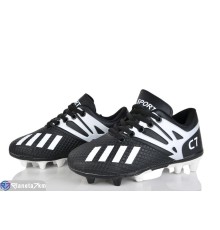 Футбольне взуття дитяче на весну/осінь (12 пар р.31-36) чорний  "HIGULA"