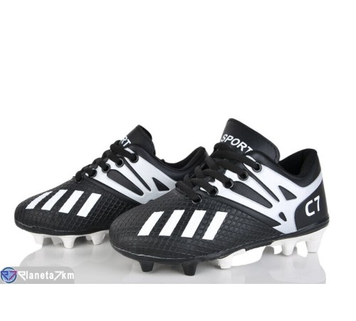 Футбольне взуття дитяче на весну/осінь (12 пар р.31-36) чорний  "HIGULA"