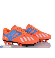 Футбольне взуття дитяче на весну/осінь (12 пар р.31-36) оранжевий  "HIGULA"
