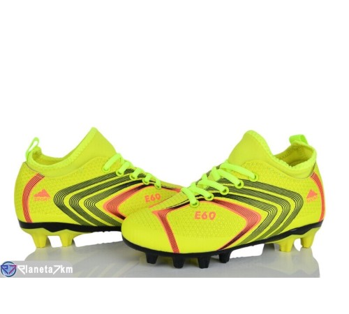 Футбольне взуття дитяче на весну/осінь (12 пар р.31-36) жовтий  "HIGULA"