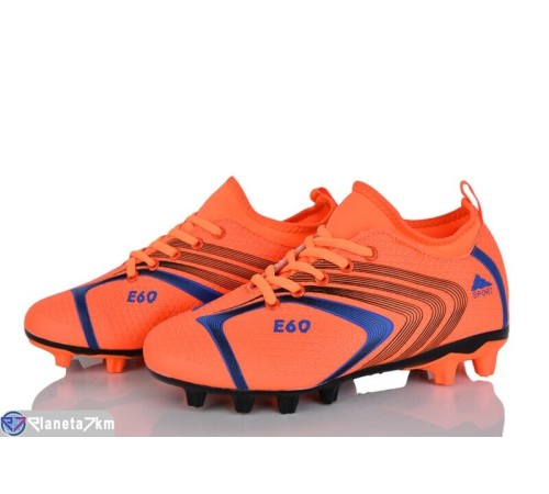 Футбольне взуття дитяче на весну/осінь (12 пар р.36-41) оранжевий  "HIGULA"