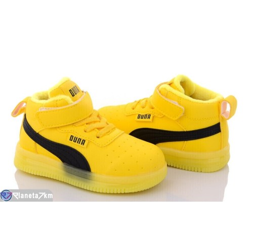 Черевики дитячі на весну/осінь (8 пар р.22-26) жовтий  "Vitta"