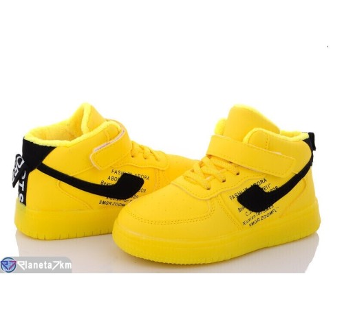 Черевики дитячі на весну/осінь (8 пар р.26-31) жовтий  "Vitta"