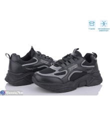 Кросівки жіночі на весну/осінь (8 пар р.37-41) чорний  "Vitta"