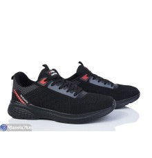 Кросівки чоловічі на весну/осінь (8 пар р.41-45) чорний  "Vitta"