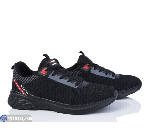 Кросівки чоловічі на весну/осінь (8 пар р.41-45) чорний  "Vitta"